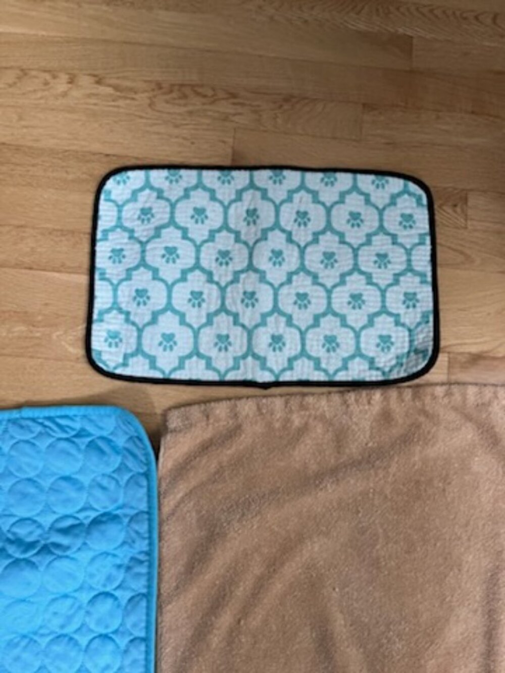 Travel Dog bowl mat, bed and towel